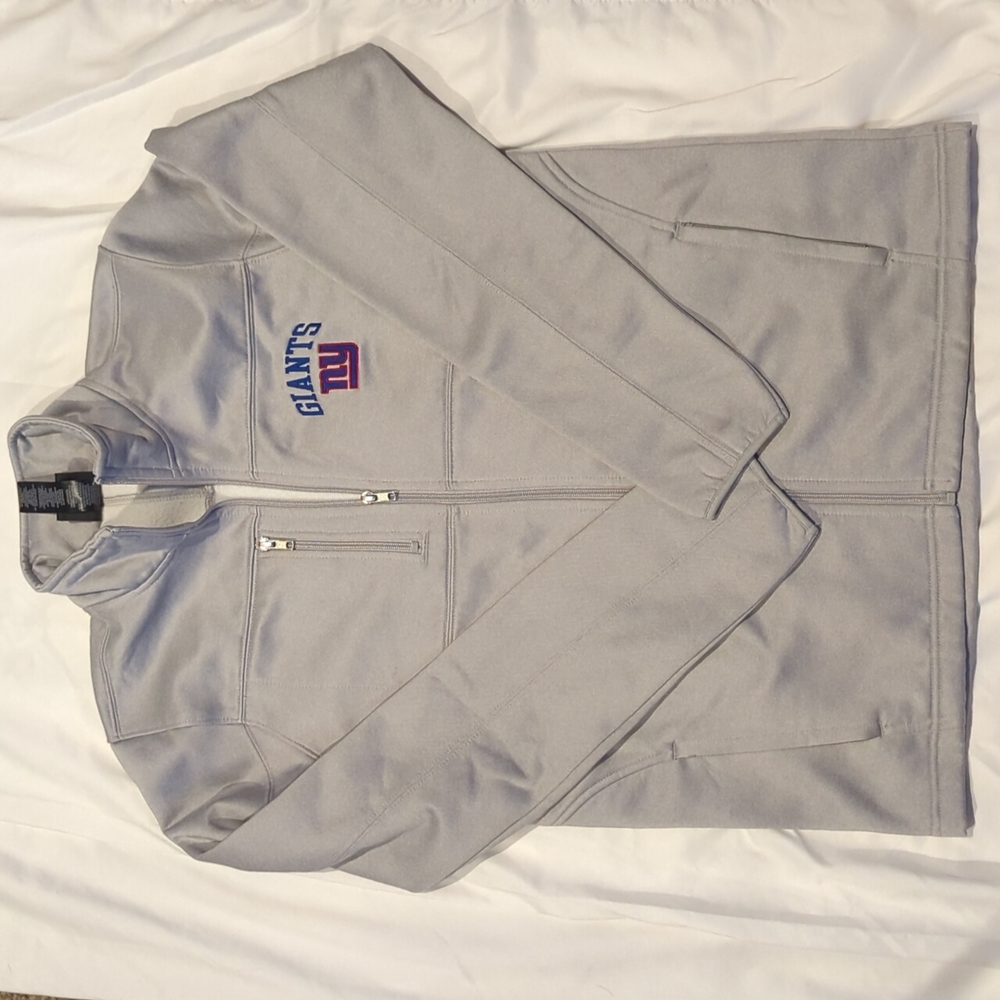 NY Giants Boys Zip Up Fleece Jacket
